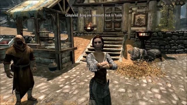 Skyrim: Gwendolyn the Snow Elf (Part 15) Wizard Duel смотреть онлайн