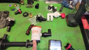 Лайвел (аэратор) в лодку, схема собранная на одной помпе!