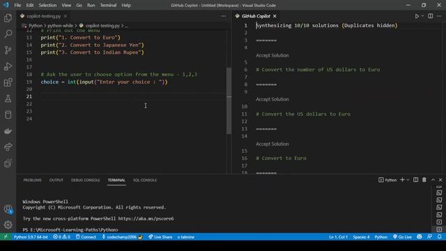 Power of Github Copilot #1 смотреть онлайн