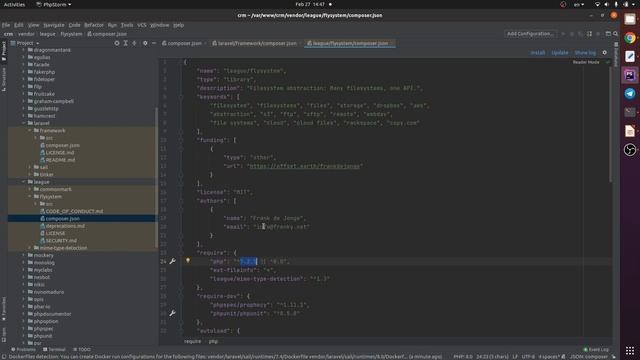 Laravel&Vue CRM.1: Вступление, установка, Composer смотреть онлайн