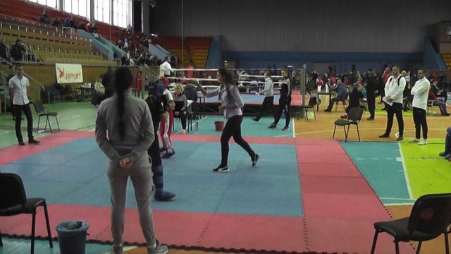 Лахматов А. - Семиконтакт - Чемпионат Харьковской области по кикбоксингу WAKO 2018 бой 1 раунд 2 смотреть онлайн