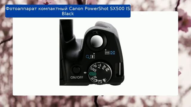 Фотоаппарат компактный Canon PowerShot SX500 IS Black обзор и отзыв смотреть онлайн