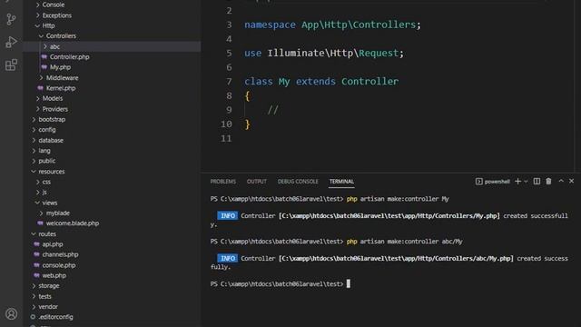 Day 41 Laravel Install make route controller model and migration смотреть онлайн