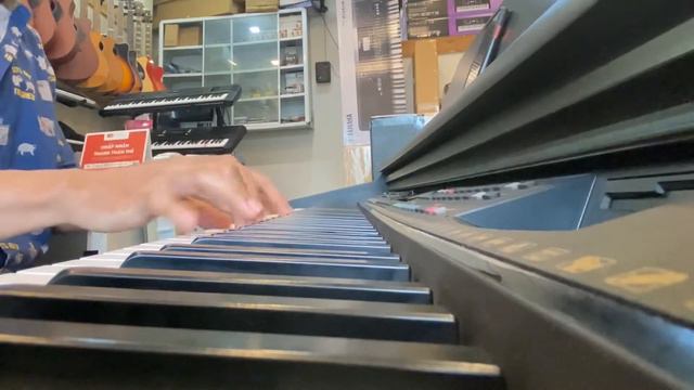 Test Piano Yamaha Clavinove CVP 92 смотреть онлайн