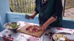 Запеканка из капусты Азербайджанская Кухня Деревенская Кухня  Рецепты