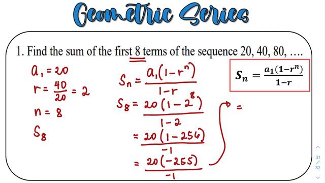 Geometric Series | Geometric Sequence | Mathematics | Grade 10 смотреть онлайн