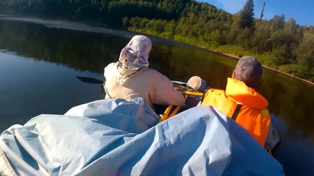ЧАСТЬ 4. В ТАЙГУ НА 33 ДНЯ! СПЛАВ ПО РЕКЕ 150 КМ! Дорога домой. смотреть онлайн