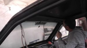 ВАЗ 2115.  Замена полотна крыши.