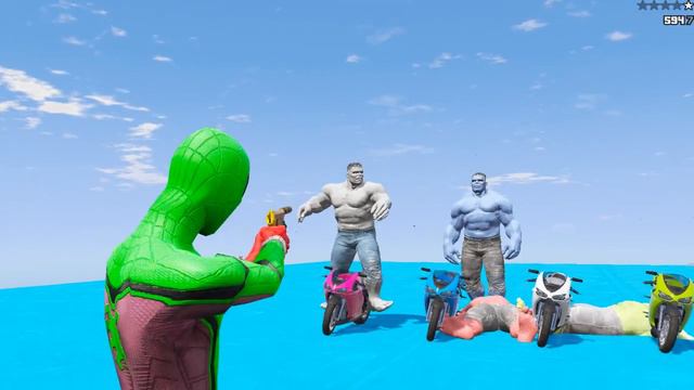 GTA 5 Epic Ragdolls RED SPIDERMAN VSRED MINION VS GREEN MINION Euphoria Physics & Funny Fails Ep 21 смотреть онлайн