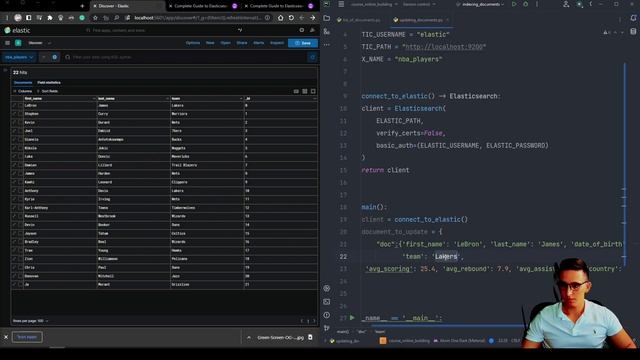 How To Update a Document In Elasticsearch 8 Using Python смотреть онлайн