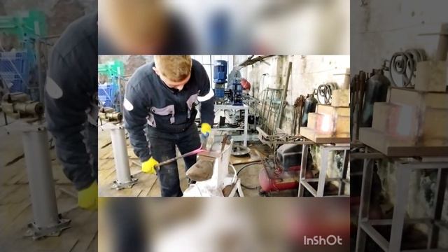 Делаем кованую ручку с головой барана! @Klepikov.A.E. смотреть онлайн