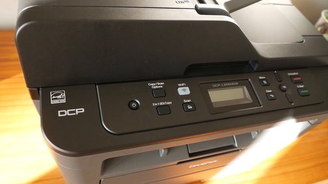 Brother DCP-L2550DW Unboxing and Duplex print test смотреть онлайн