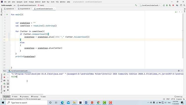 #17 how to convert camel case to snake case in kotlin | Kotlin Bootcamp for programmers смотреть онлайн