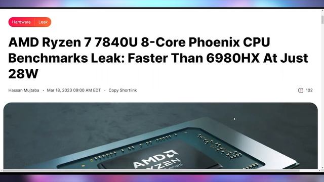 AMD's 780M iGPU Beats A GTX 1650 смотреть онлайн