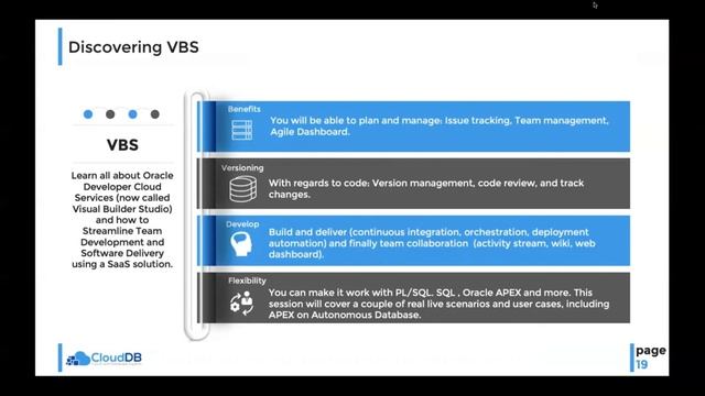 Journey to the future – Discovering Git, Oracle Visual Builder Studio and more смотреть онлайн