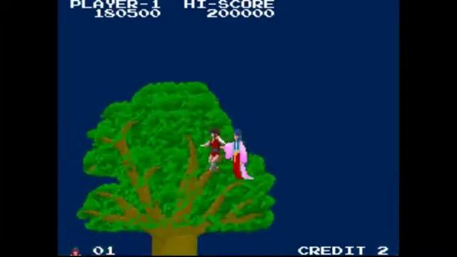 [ARCADE]影の伝説/The Legend of Kage Longplay смотреть онлайн