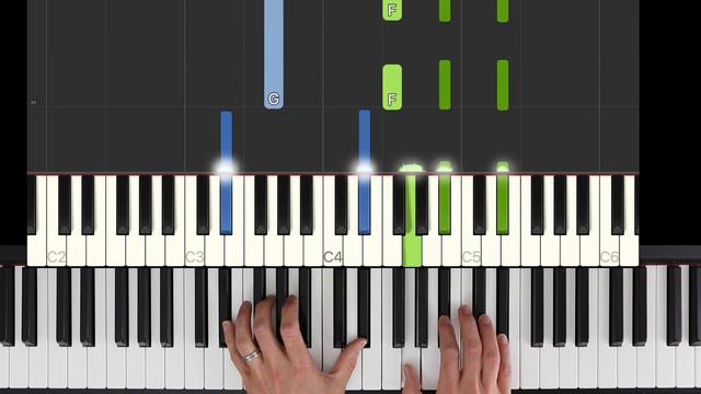 Hindenburg Lover (Anson Seabra) Piano Keyboard Tutorial / Karaoke Cover смотреть онлайн
