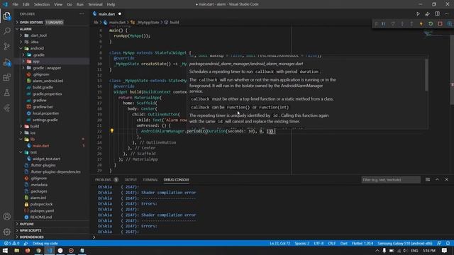 Flutter Android Alarm Manager Complete Demo | All Problems Solved ✔ - With Source Code смотреть онлайн