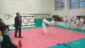 Тренировочное соревнование дети 8-9 лет каратэ кумитэ