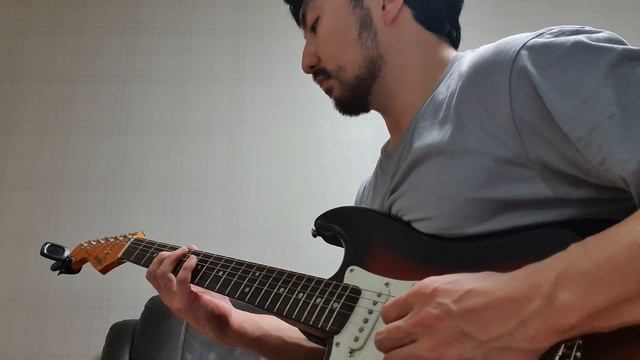 Squier Classic Vibe '60s Stratocaster Jam - Slow blues[A Minor] смотреть онлайн