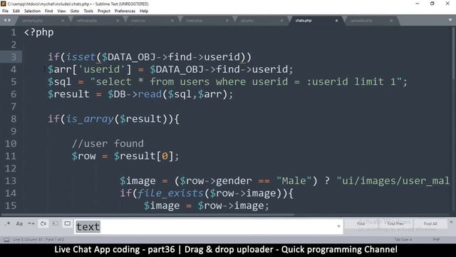 Live chat app | Part39 cleanup | Javascript, AJAX, HTML, CSS, JSON, PHP, MYSQL Tutorial смотреть онлайн