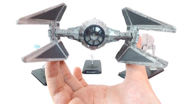 STAR WARS NAVES Y VEHÍCULOS - (Entregas 23, 24 & 25) GUNGAN BONGO SUBMARINE, TIE INTERCEPTOR & AT-M смотреть онлайн