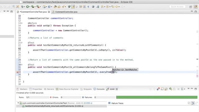 Unit testing with Spring Boot |Implementing The Controller смотреть онлайн
