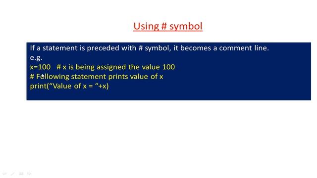 Comments in Python .. Lecture by Anand Mahajan, online course creator смотреть онлайн