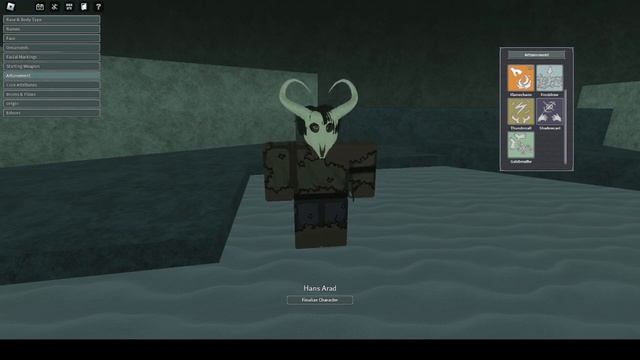 Новый стартовый гайд для новичков в Deepwoken (часть 1, создание персонажа)