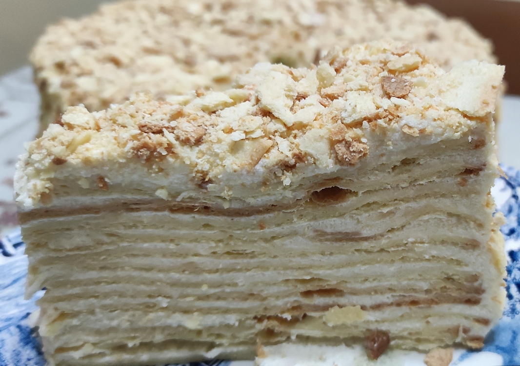 Самый вкусный торт Наполеон от папы, на день рождения сыну. смотреть онлайн