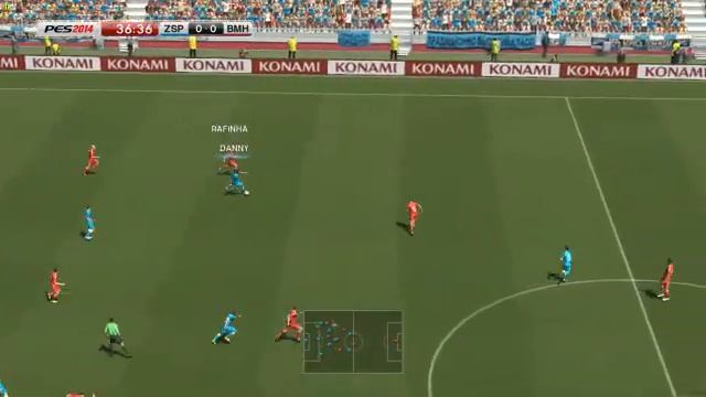 Прохождение игры Pes 2014 Мастер Лига - часть 1 смотреть онлайн