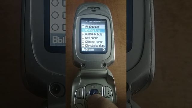 Стандартные и загруженные мелодии + изображение на SAMSUNG SGH - X640 смотреть онлайн