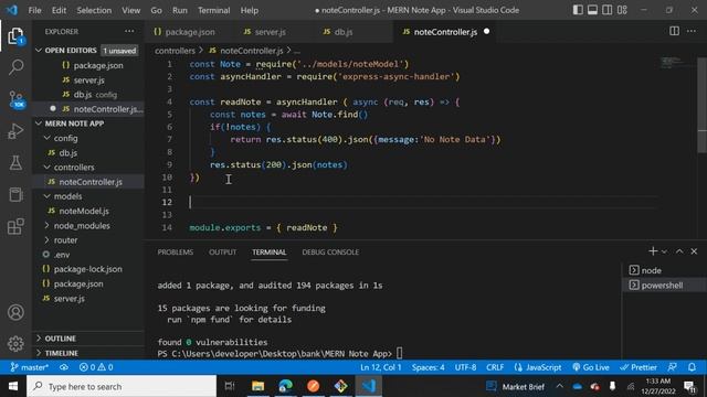 MERN Stack to build CRUD Application - Mongo, Express, Node, React Redux RTK Query 2022 - Part One смотреть онлайн