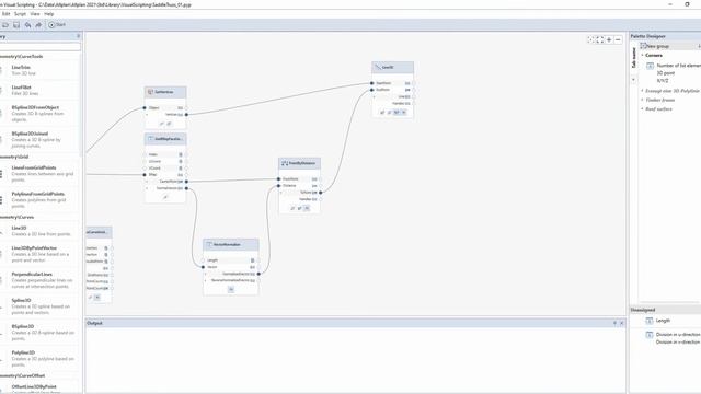 ALLPLAN Visual Scripting / Parametric Saddle Truss Structure / Creating the Script смотреть онлайн