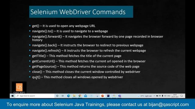 Basic To Advanced Selenium Java Full Course - Session 7 - Selenium Architecture, Locators & Command смотреть онлайн