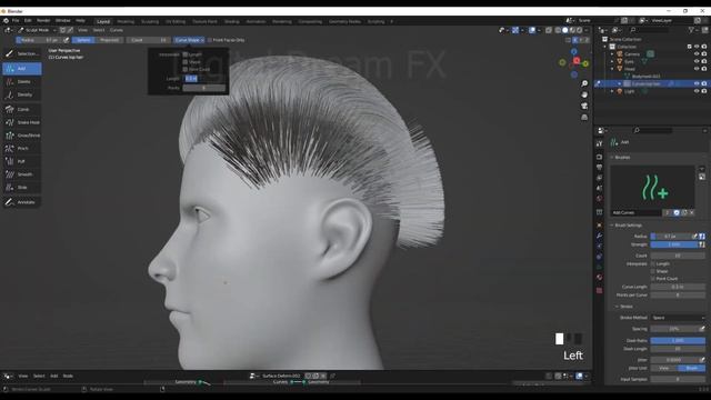 Sunday ToolsTips New Hair System Blender 3.3 I Hindi смотреть онлайн