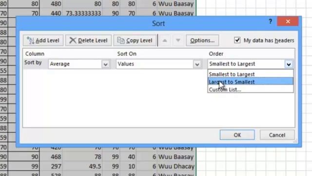 Lesson 22 Sort, Filter Data - Microsoft Excel 2013 - Sahalsoftware - Af soomaali смотреть онлайн