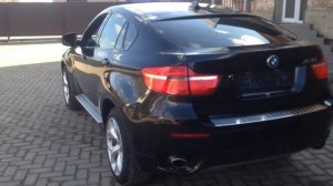 Видео работы двигателя BMW X6 E71 2009 года, 3.0 Турбо бензин 306 л.с.