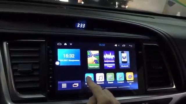 Штатная магнитола для Toyota Highlander 2015+ LeTrun 1528 10 дюймов Android 4 4 4 смотреть онлайн