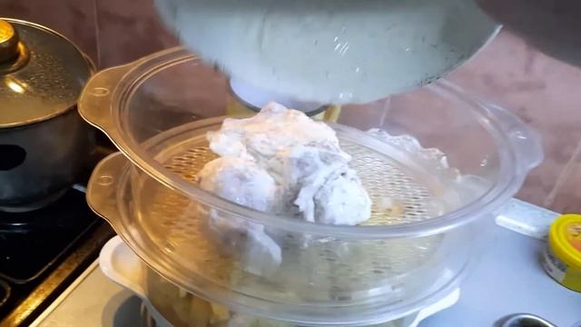 Правильное питание. Курочка и картошка в пароварке. смотреть онлайн