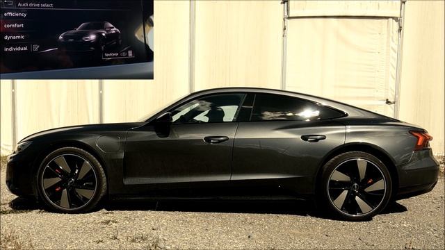 Audi e-tron GT, MY2022 - air suspension overview - prikaz delovanja zračnega vzmetenja смотреть онлайн