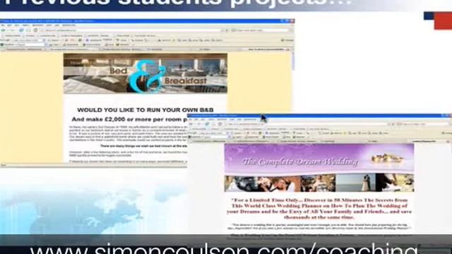 Simon Coulson's Internet Marketing Course Overview (4 Of 4)
