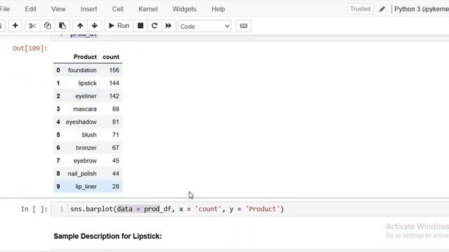 Python Exploratory Data Analysis on Text Data | Beauty Product Data Analysis [Part-1] смотреть онлайн