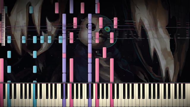 Synthesia Undertale Megalovania 82,000+ Notes Black MIDI смотреть онлайн