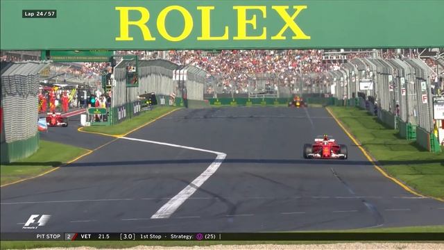 Vettel Wins 2017 Australian Grand Prix | Race Highlights смотреть онлайн