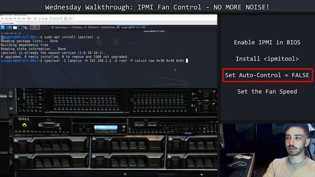 IPMI Fan Control - NO MORE FAN NOISE! (Wednesday Walkthrough) смотреть онлайн