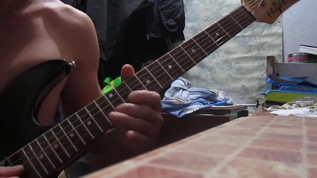 сектор газа - сельский кайф на гитаре ( guitar cover) смотреть онлайн