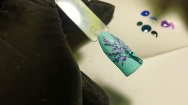 Нежный дизайн ногтей Лаванда. lavender flower смотреть онлайн