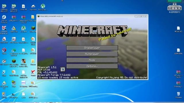 Как установить Клиент minecraft! смотреть онлайн