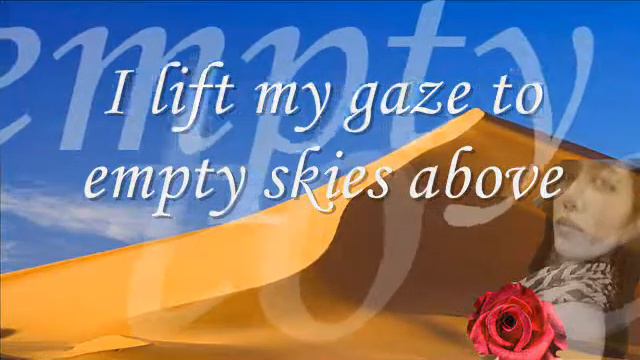 Sting - Desert Rose on screen lyrics смотреть онлайн